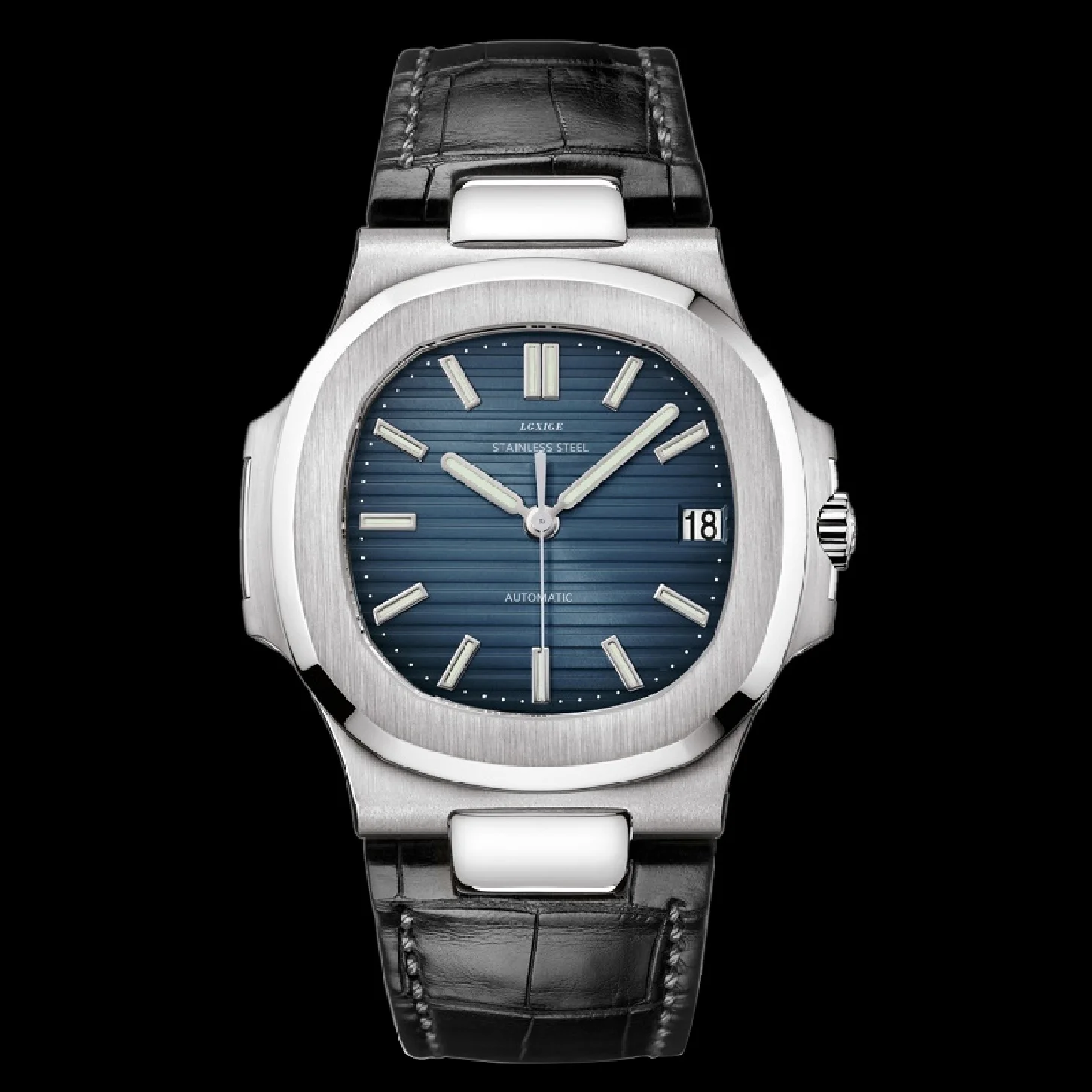 

Famous Men Automatic Watch Genuine Leather Pp Luminous Military Watch Men AAA Top Brand Luxury Men Wrist Watch 2022 F1