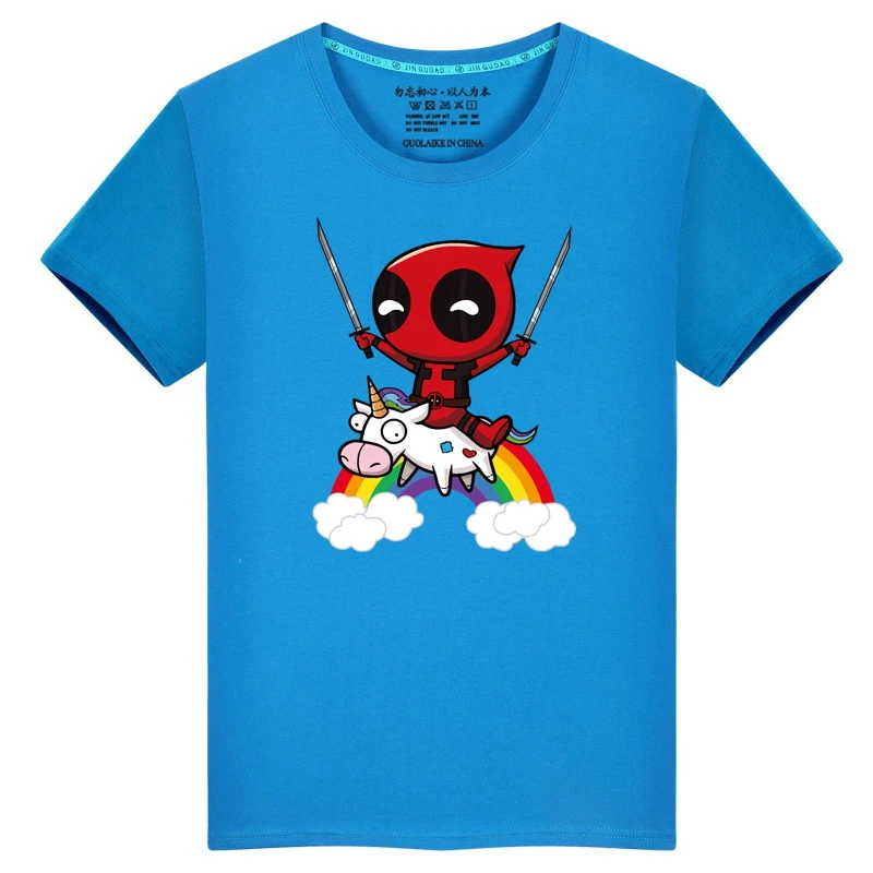 2021 Harajuku oversized Deadpool Men T shirt Funny Tops Custom photo or logo white top Tee Shirt Homme Hip Hop Anime shirt 7XL