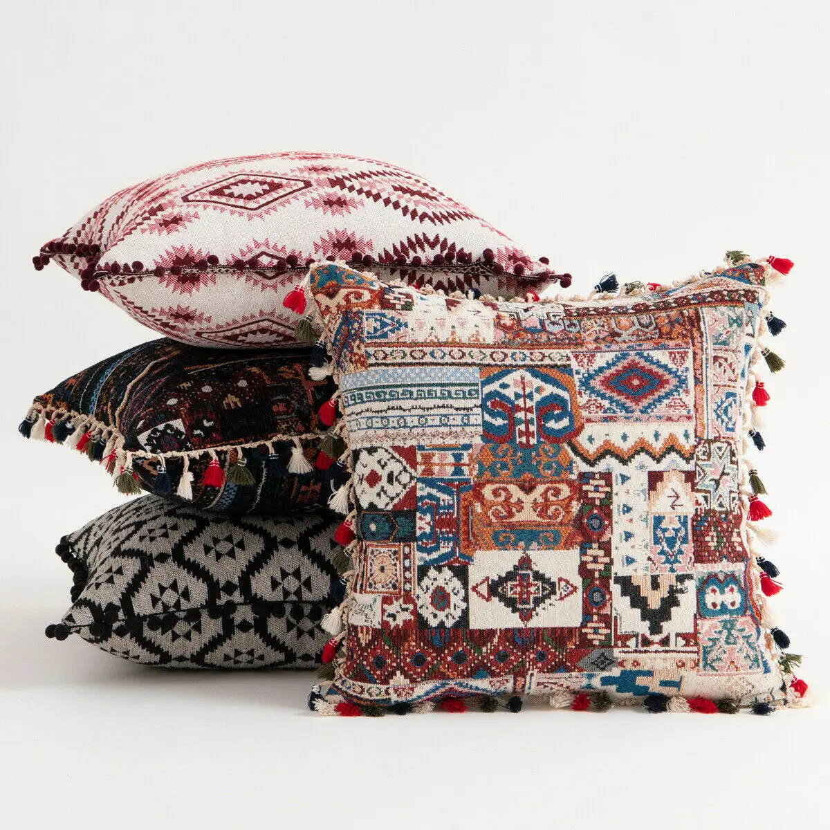 

Moroccan Style Cushion Cover 18" 45x45cm Throw Pillowcase Pillow Case Pillow Cover Sofa Home Decoration