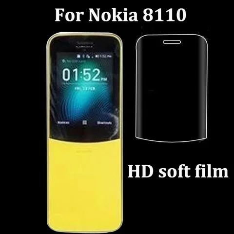 Чехол для Nokia 8110 ультратонкая HD мягкая защитная пленка для экрана для Nokia TA-1059 Защитная пленка для экрана