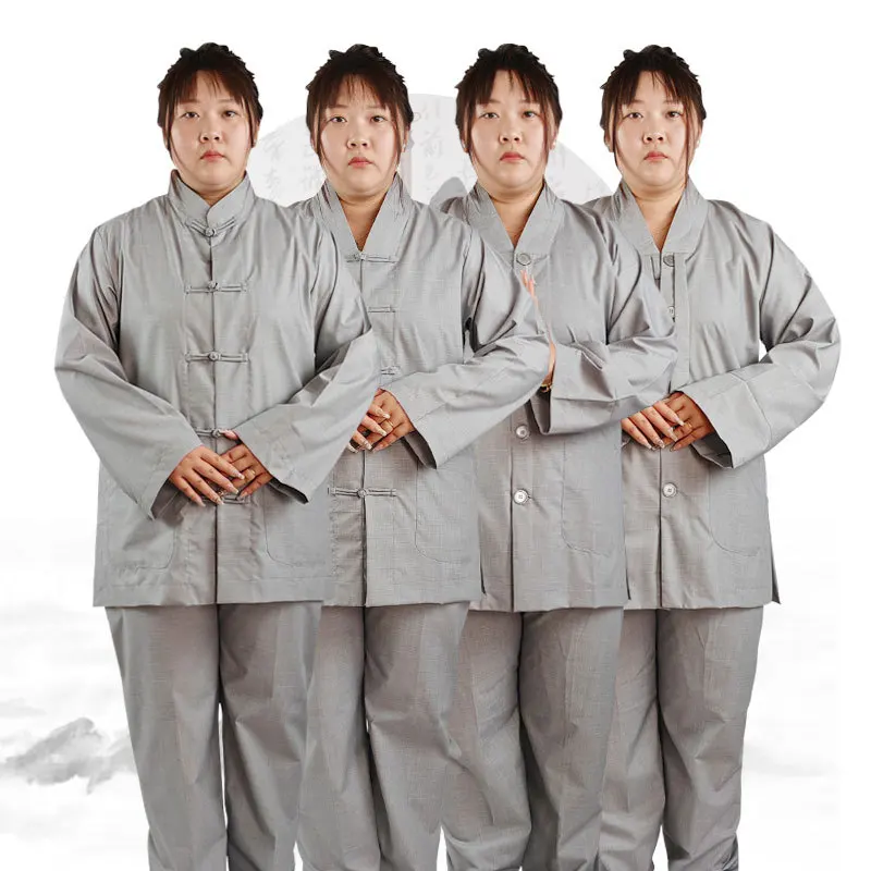 Haiqing Lay буддийский костюм женская одежда в китайском стиле ретро для медитации