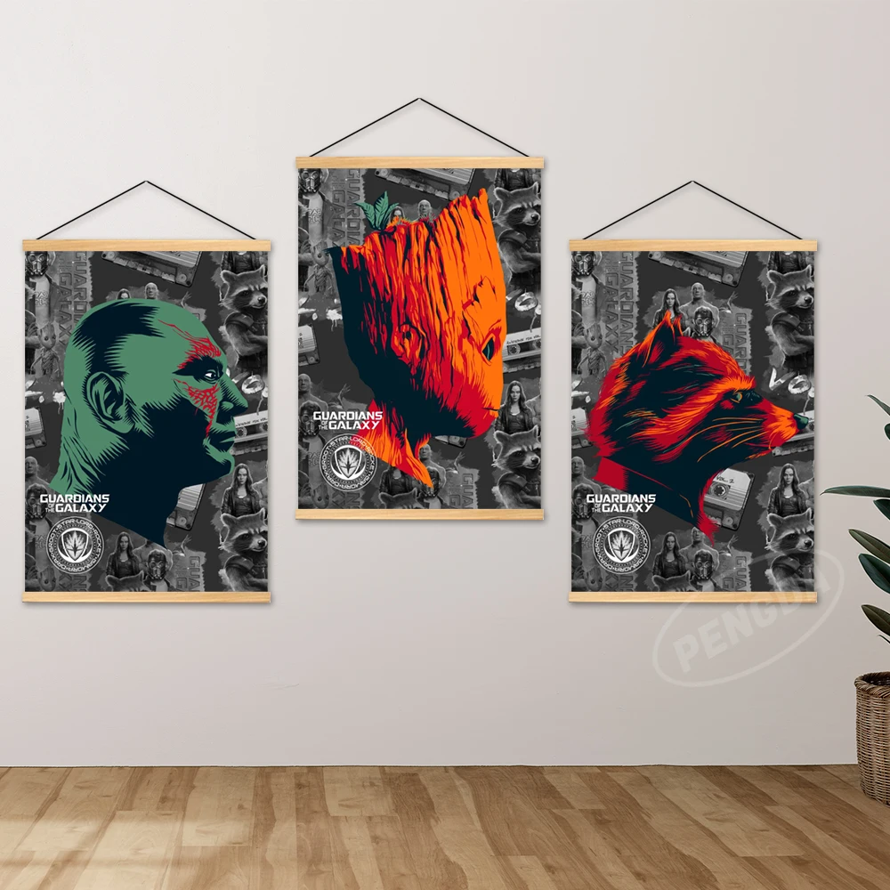 Настенное искусство картины стражи Галактики настенный плакат гамора