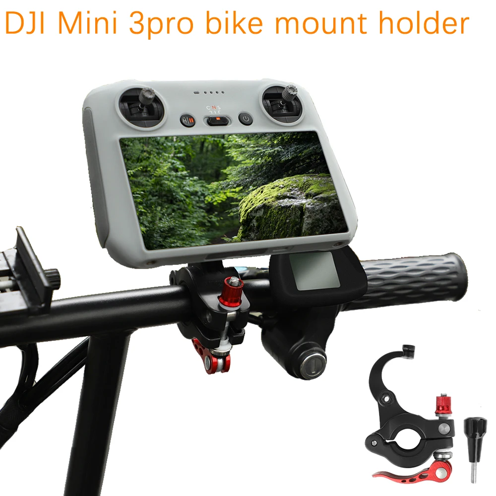 

For DJI Mini 3 Pro Bike Mount Protable DJI RC Remote Controller Bike Holder Mavic AIR 2S Mini 2 Bicycle Bracket Clip Accessories