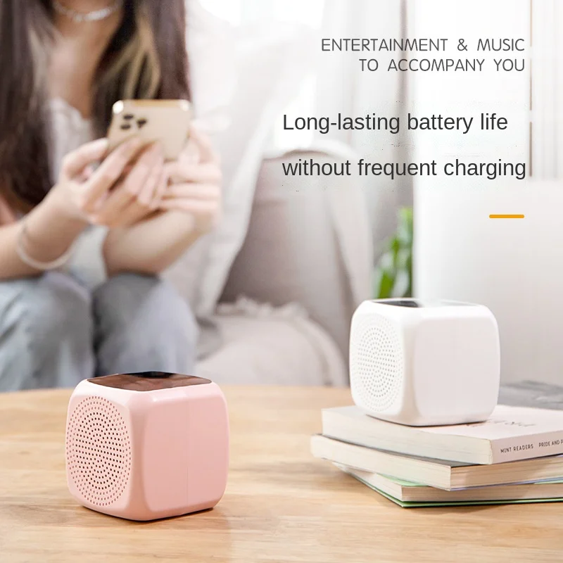 

Portable Wireless Bluetooth Speaker with Built-in-Mic,Handsfree Call,AUX Line,TF Card,HD Sound and Bass