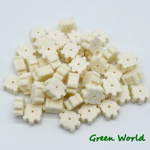 Чистящие подушечки для камеры Green World, чистящие гранулы, подушечки для чистки шерстяного фетра