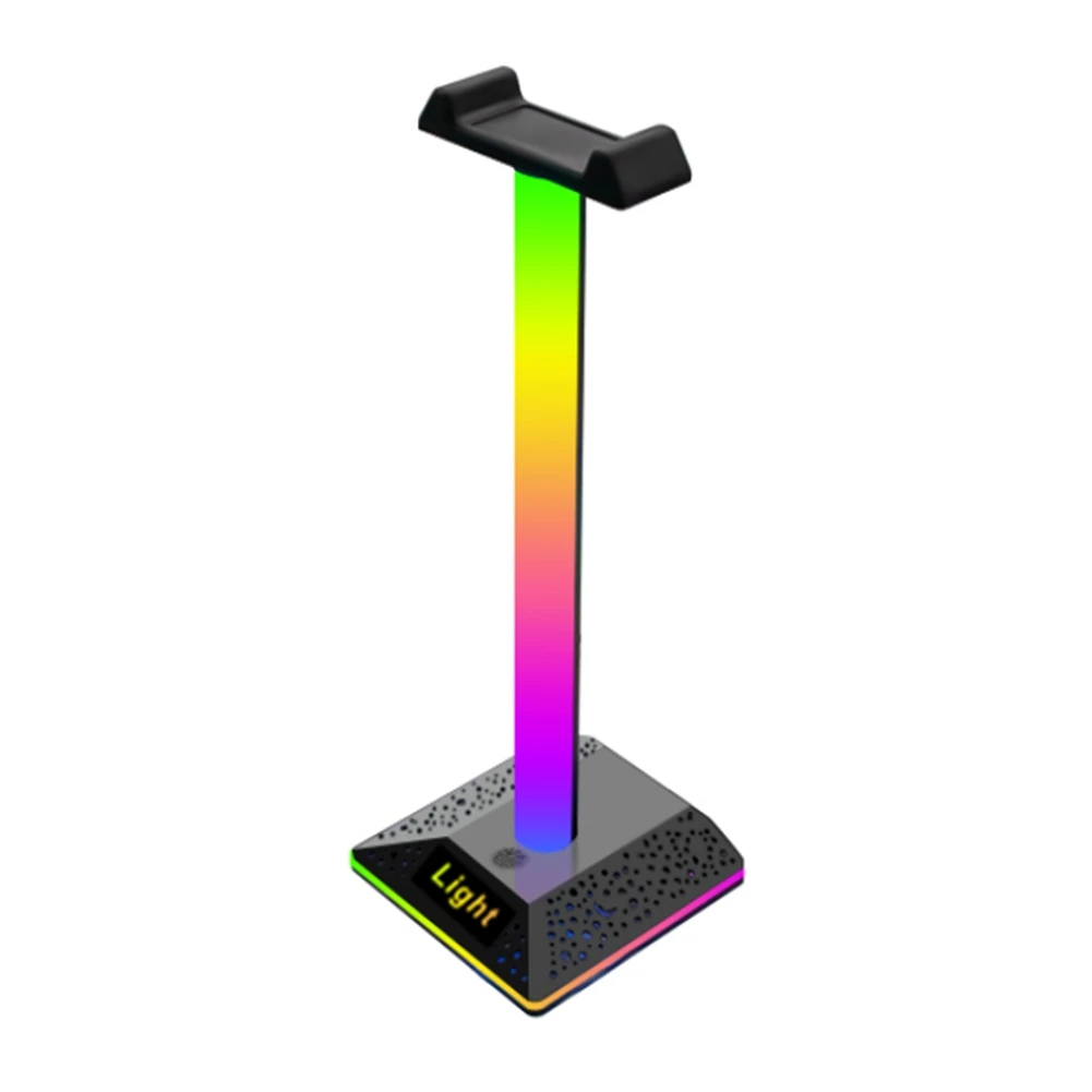 

RGB Gaming Headphones Stand, Headphones Stand, Symphony Headphone Holder for Gamers PC Earphone Accessories Desk