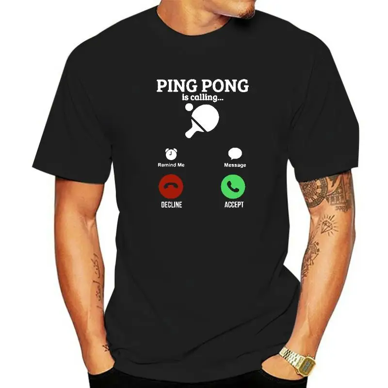 

Футболка мужская оверсайз с коротким рукавом, круглым вырезом и принтом «пинг-понг»