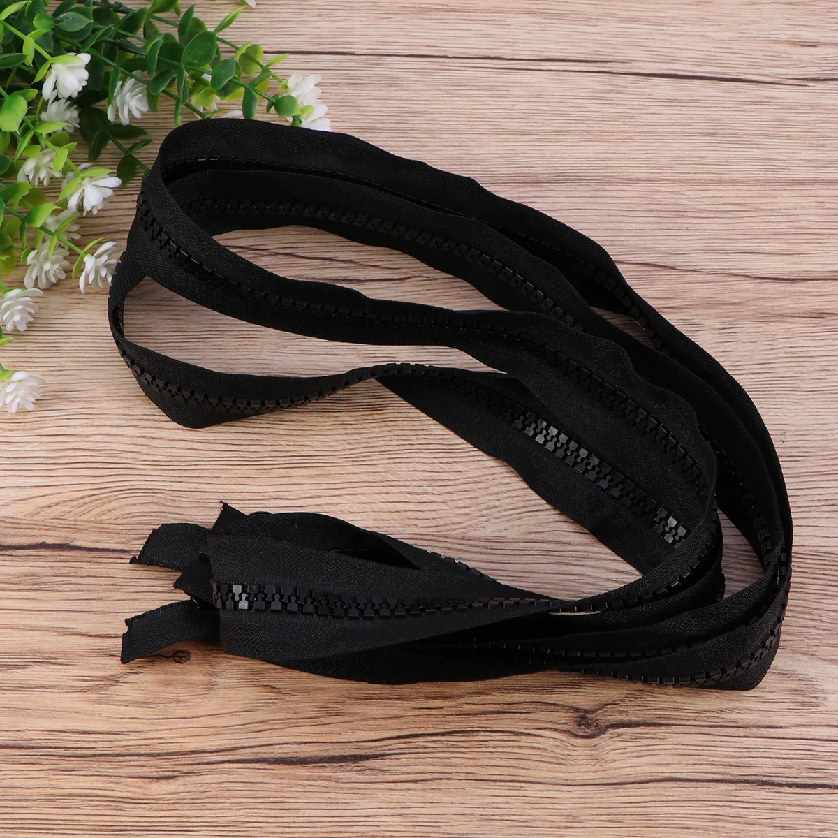 

Zipper Zippers Sewing Replacement Tent Bagdouble Purse Side Resin Black Accessories Repair Duty Heavydecorative