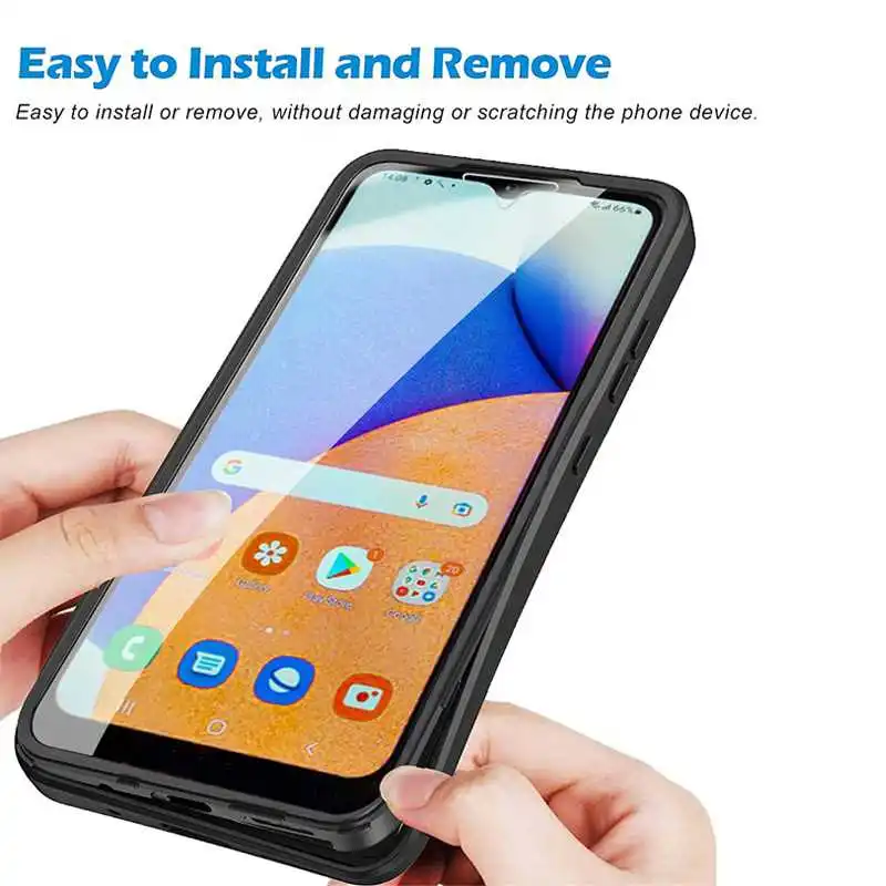 Heouyiuo 360 Full Coverage Soft Case For Samsung Galaxy A20 A20s Phone Cover |