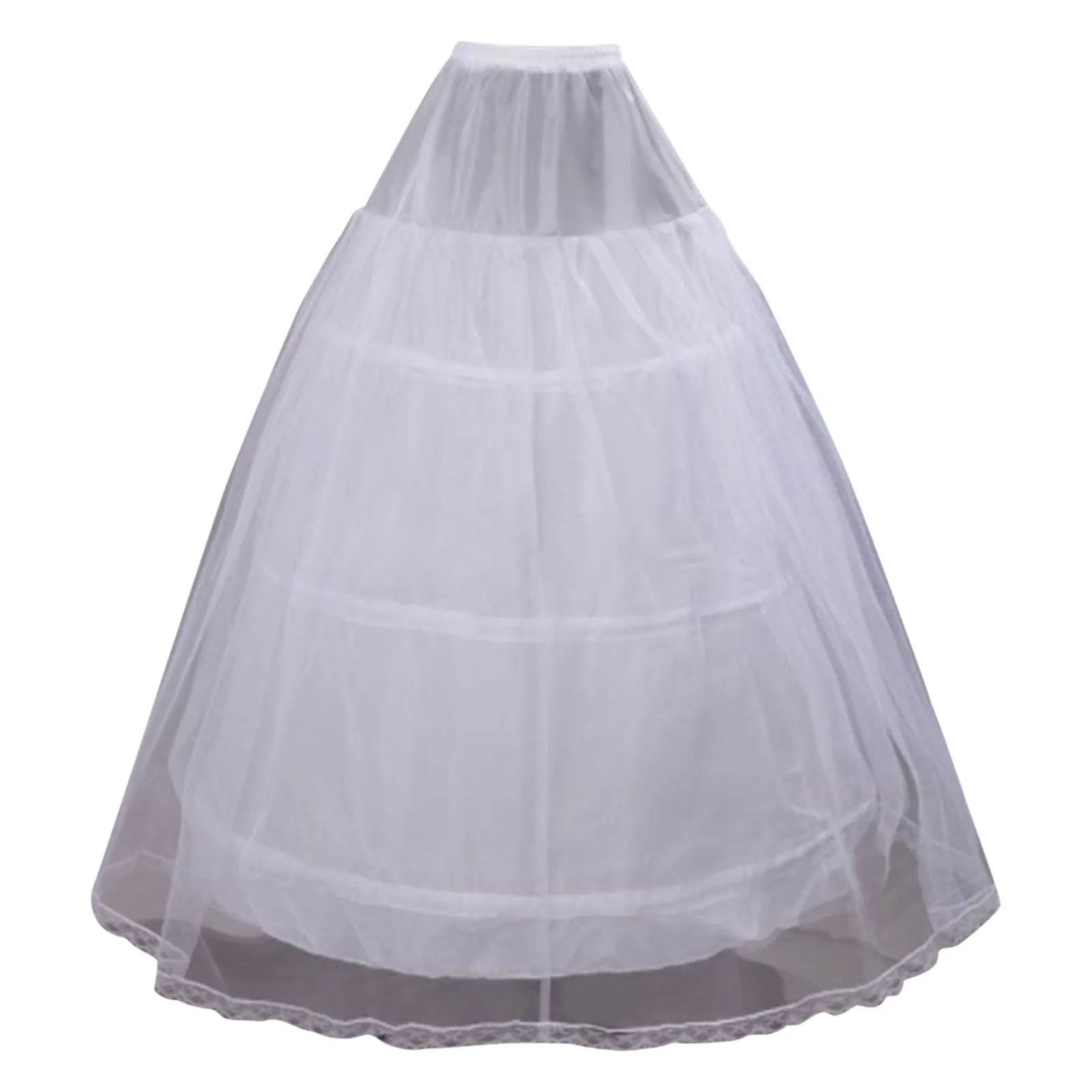 

Ball Skirt Shape For Wedding Hoop Full Petticoat Gown 3 Underskirt Dress Slip Accessory skirts woman fashion 2021