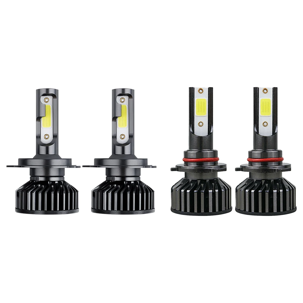 2 шт. автомобильные лампы для фар головного света 38 Вт H4/H11 IP66 3800 лм