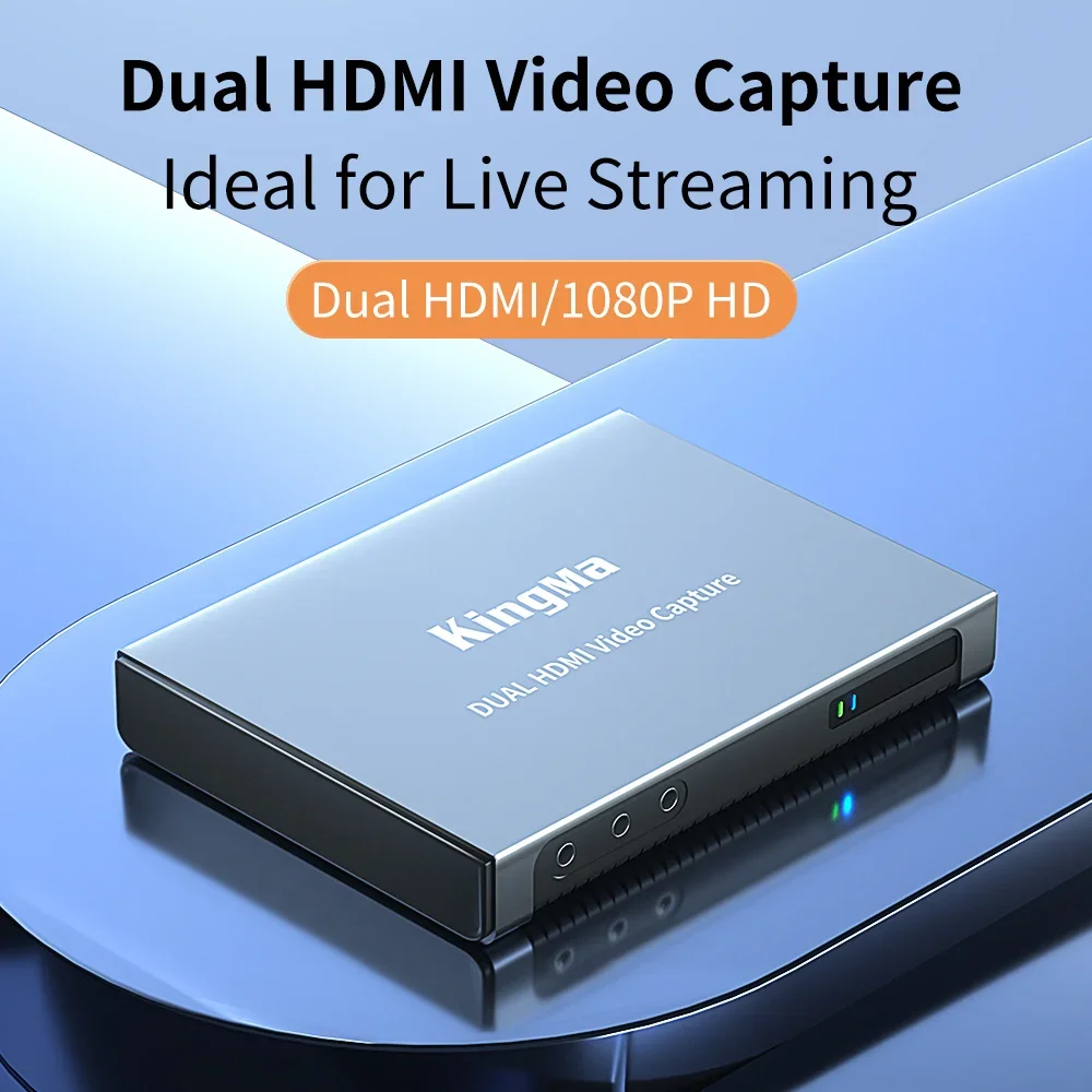 Фото Карта видеозахвата HD mi 1080P60, уникальный дизайн, цвет HDR, без сжатия, RGB, прямые игры/поиск, USB 3.0, двойная видеозахват HD mi №2