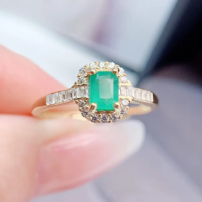 Роскошное прямоугольное кольцо из натуральной кожи Бесплатная доставка женское