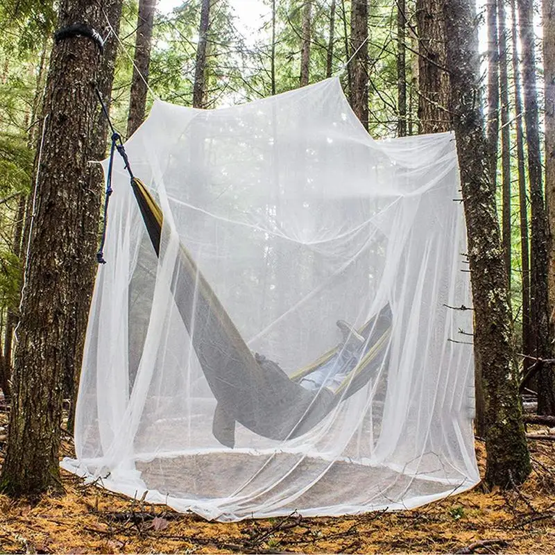 

Four Doors Bed Netting Canopy Portable Netting Curtains For Camping Net Bed Curtains Net Tent For Hammock Patio Indoor Outdoor