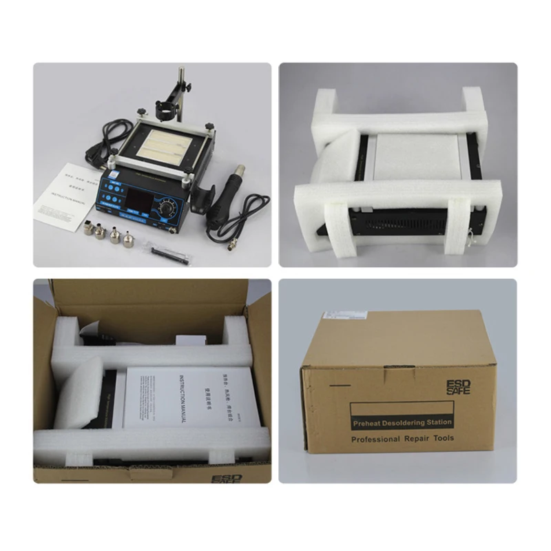 YIHUA 853AA IR BGA паяльная станция предварительного нагрева печатных плат для