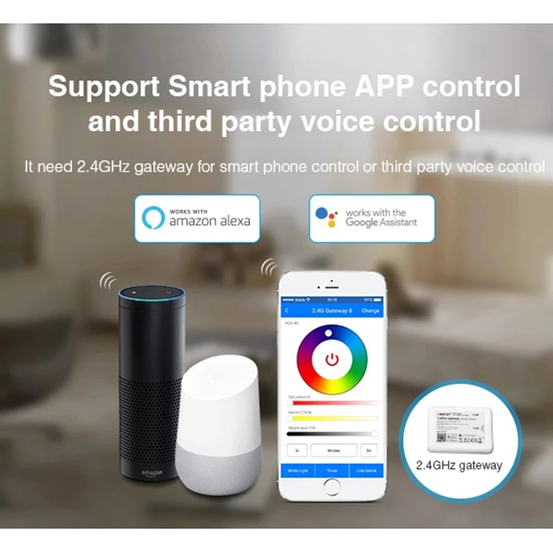 Pаспродажа Светодиодная лампа Miboxer FUT103 GU10 FUT104 MR16 4 Вт RGB CCT, Светодиодный точечный светильник с регулируемой яркостью, потолосветильник лампа для дома ...