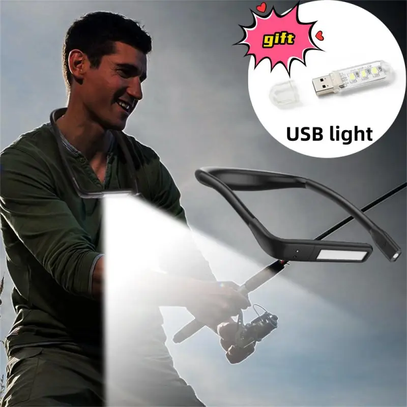 

1800mAh Usb Rechargeable Neck Reading Light For Bed Flexible Led Book Light Eye-friendly LED Booklight Reading Lamp Night Light