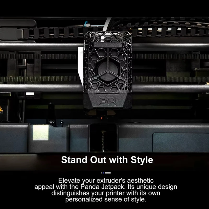 BIQU Panda Jetpack MJF нейлоновый легкий высокопрочный обновленный Вентилятор охлаждения