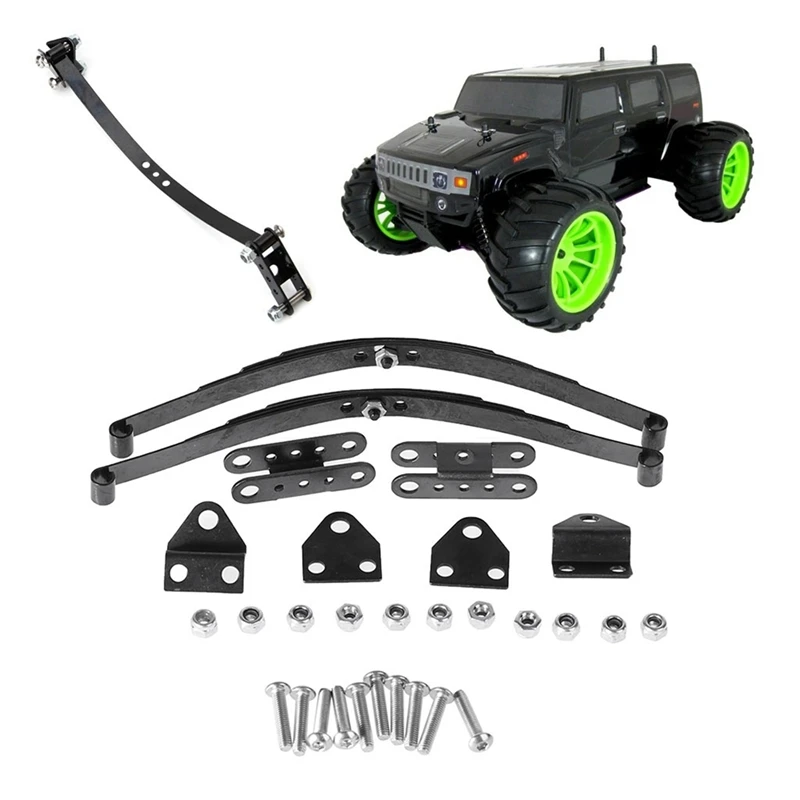

20 шт. 1/10 комплект листьев, подъемные шасси для 1/10 D90 RC Crawler Car Parts Black