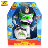 2022 disney buzz lightyear toy story 28cm talking pvc action figures cartoon doll model children toys kids birthday gifts