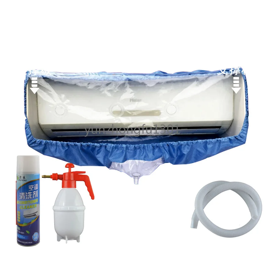 

Air conditioner cleaning cover waterproof cover water bag home appliance professional washing air conditioner hanging