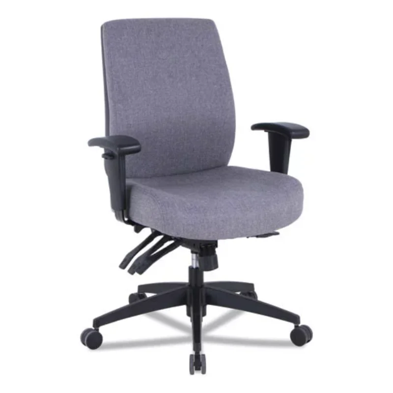 

Alera HPT4241 Wrigley Series 24/7 High Performance Mid-Back Multifunction Task Chair - Gray
