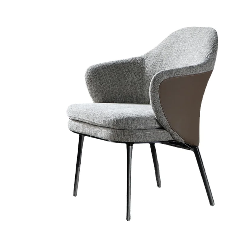 

Wyj Chair Light Luxury High-End Dining Table and Chair Conference Chair Sales Department