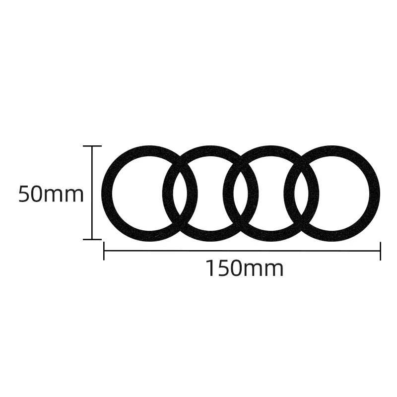 

Для Audi A3 A4 B8 8P 8V B6 A5 A6 C7 Q5 B9 B7 C6 A1 Q7 Q3 TT, светоотражающие декоративные наклейки на корпус, окно, багажник, автомобильные аксессуары