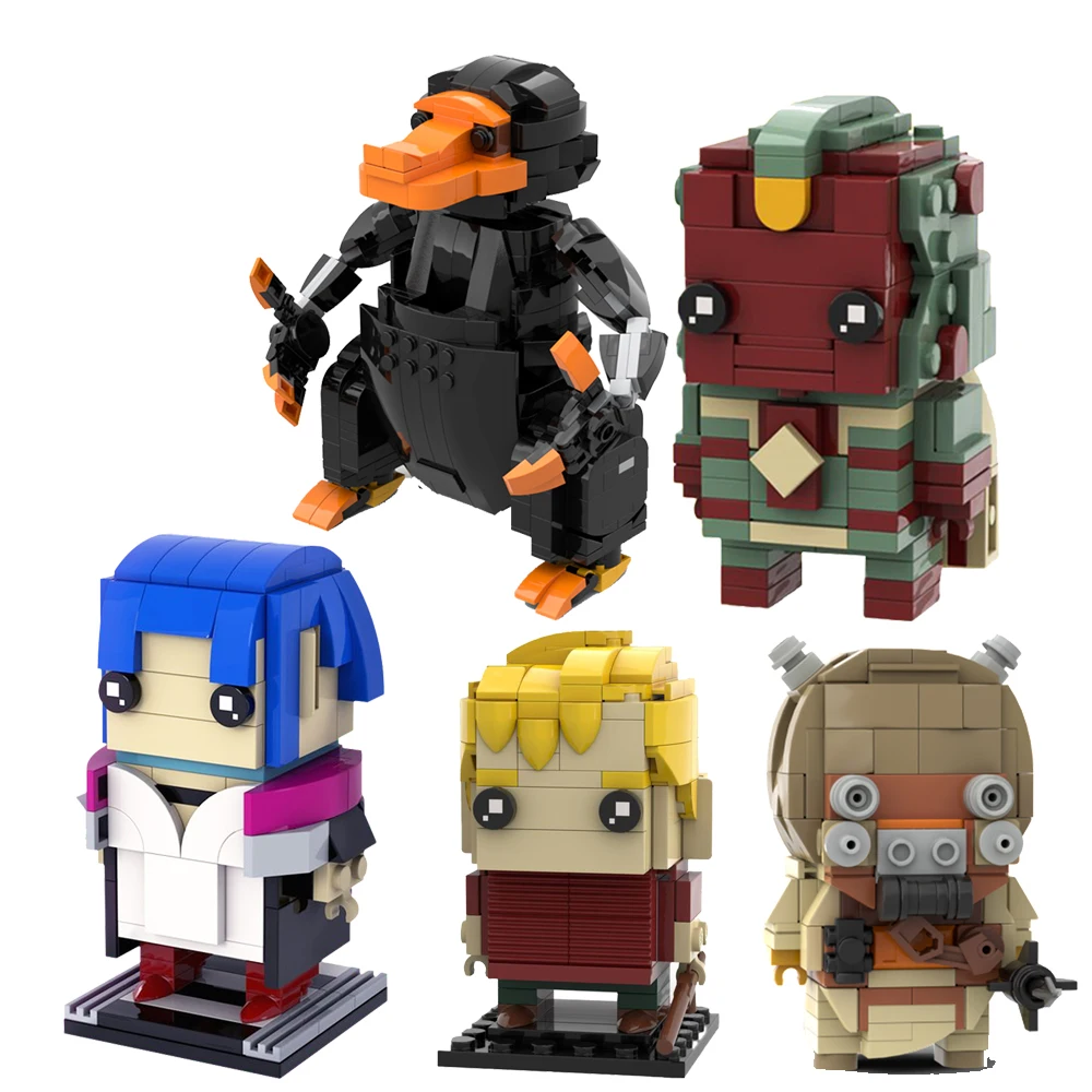 

Конструктор MOC детский классический из мультфильма Imp Brickheadz Wanda Maximoff