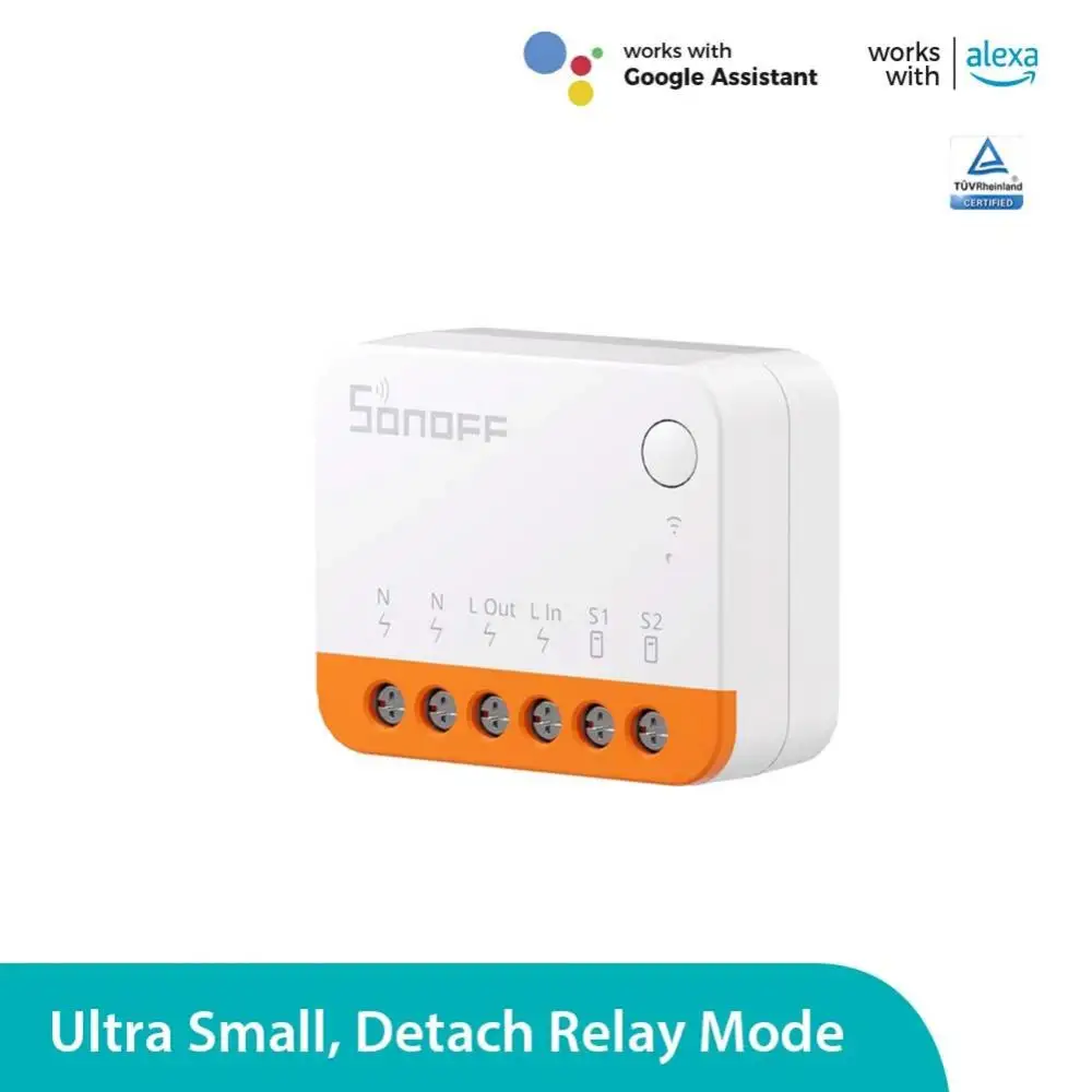 

Смарт-переключатель SONOFF ZBMINIL2 с поддержкой Wi-Fi/Zigbee
