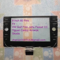 new 8 inch 60 pins touch screen for vw golf polo jetta passat cc tiguan caddy amarok car cd multimedia player navigation radio