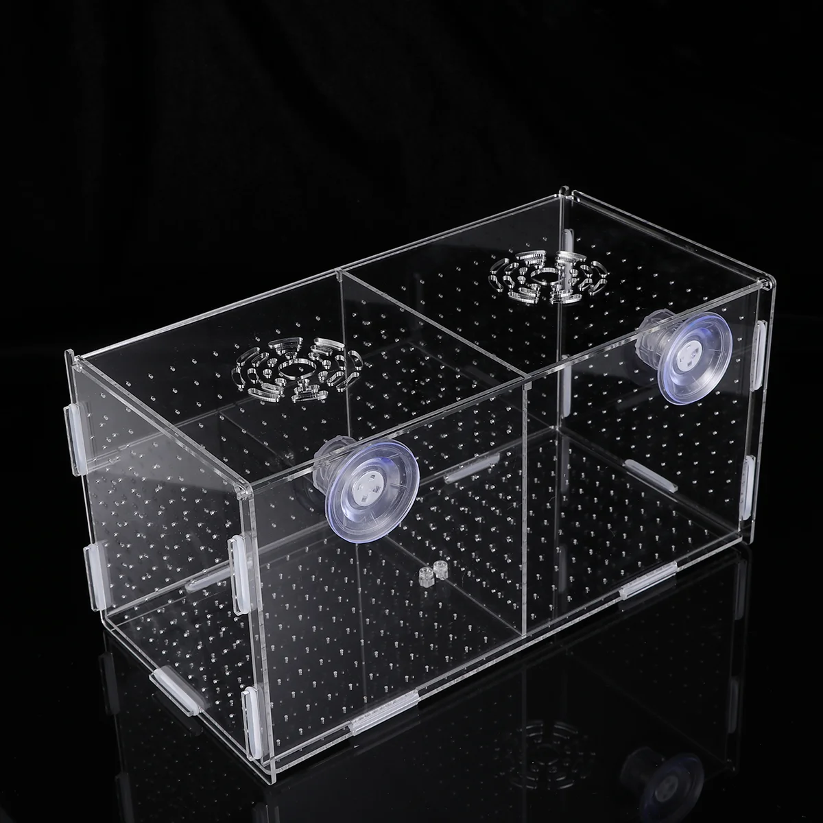 

Tankaquarium Breeder Breeding Box Birthing Isolationnet Betta Incubator Holder Hatching Boxes