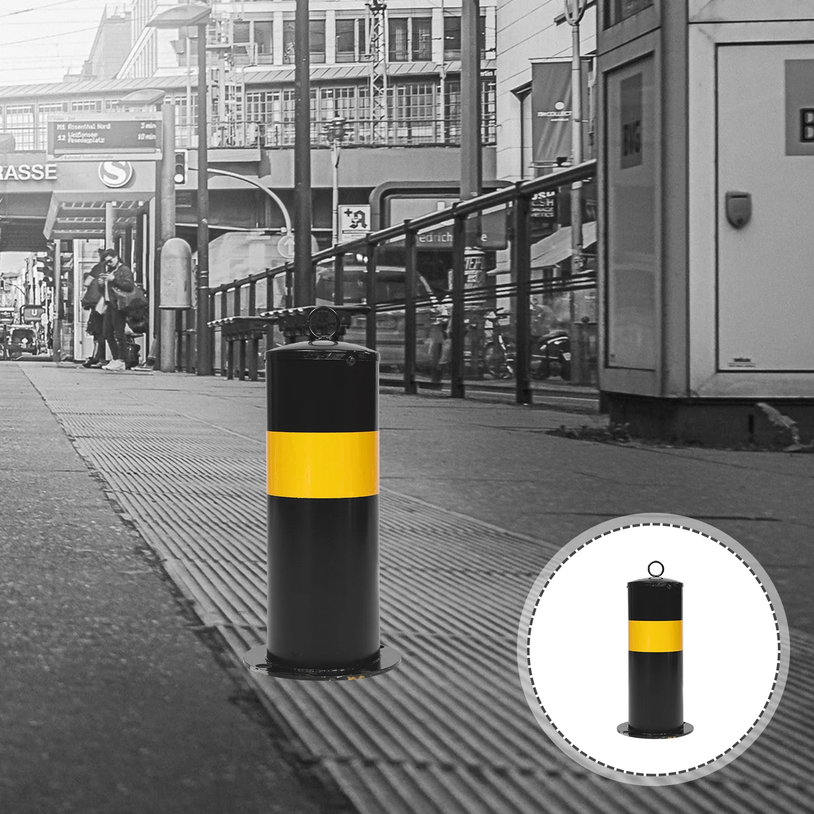 

Warning Column Anti-collision Barricade Cone Parking Barrier Stop Driving Cones Training Driveway