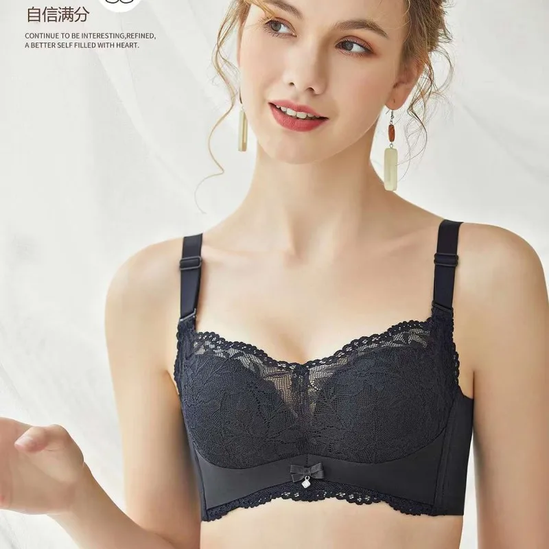 

Sexy Lace Gather Thickening Size 32/34/36/38A Bras for Women