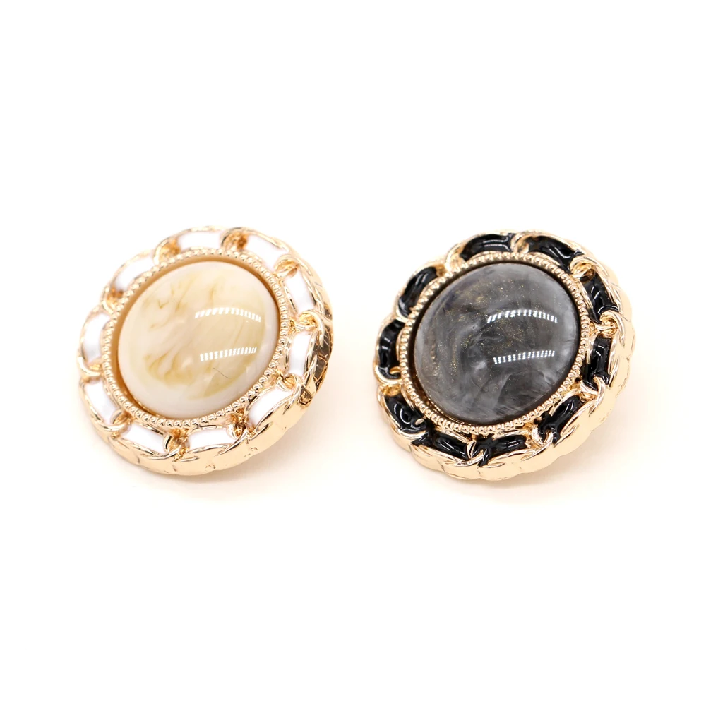 EQUBO 6 шт. 18/23/25 мм винтажная имитация агата фототкань для одежды Женское пальто