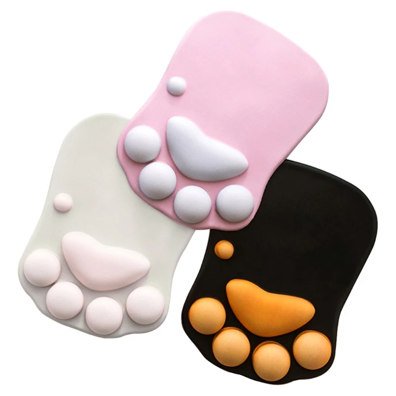 

Cute for Cat Paw Mouse Pad Nonslip Silicone Mice Mat PC Computer Wrist Rest Supp Dropship