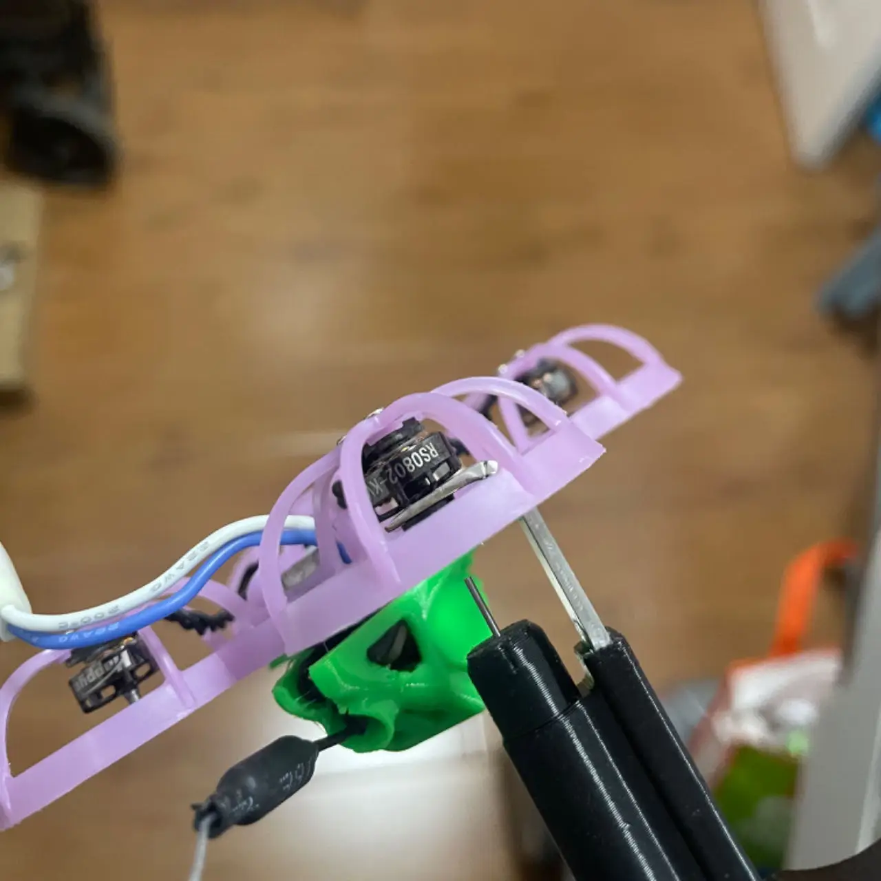 Фото Инструмент для снятия пропеллеров DT Propeller Puller Tinywhoop, регулируемый экстрактор для пропеллеров и моторных валов, для FPV микро-дронов 65, 75, 85 мм, 1S, 2S №4