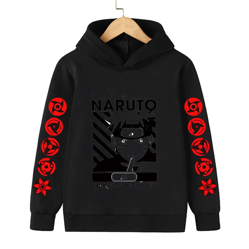 Детский костюм из фильма Narutos весенние толстовки с капюшоном для мальчиков