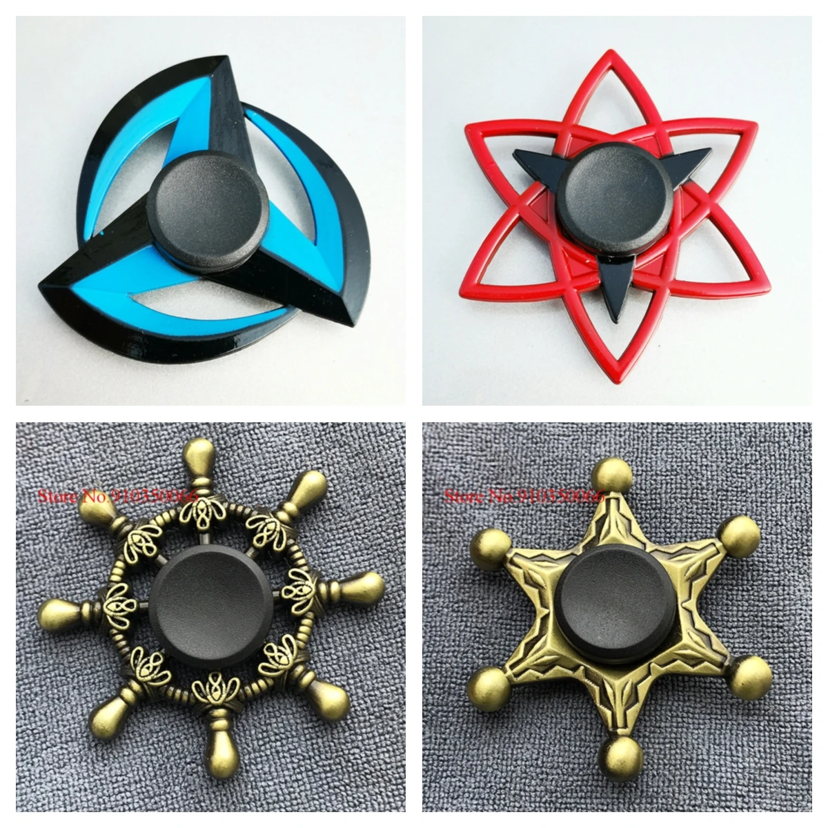 Cool Hand Finger Spinner Metal Anti-Anxiety Toy Red Relax Fidget Spinner Focus Relieves Stress ADHD Children Boys Adult Gift