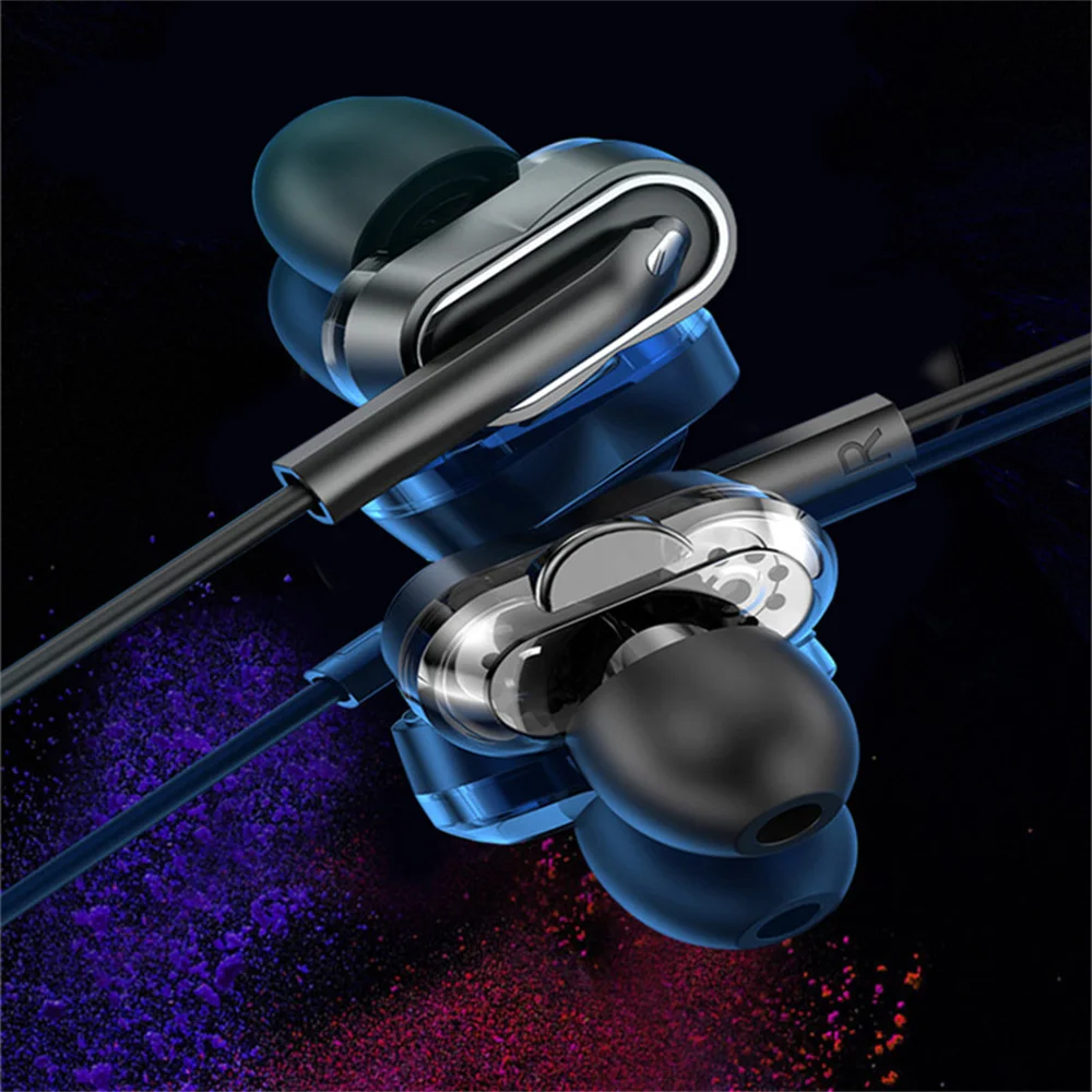 

Earmuffs Material Silicone Ergonomic Design Subwoofer Headphones Skin Friendly Universal Earphones Hd Call Comfortable To Wear