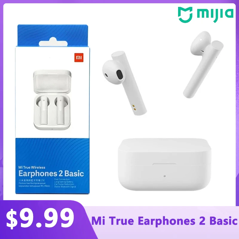 

MIJIA Global Version Xiaomi Air 2 SE TWS Bluetooth Earphones Mi True Wireless Earphones 2 Basic Automatic Pairing Link Earbuds