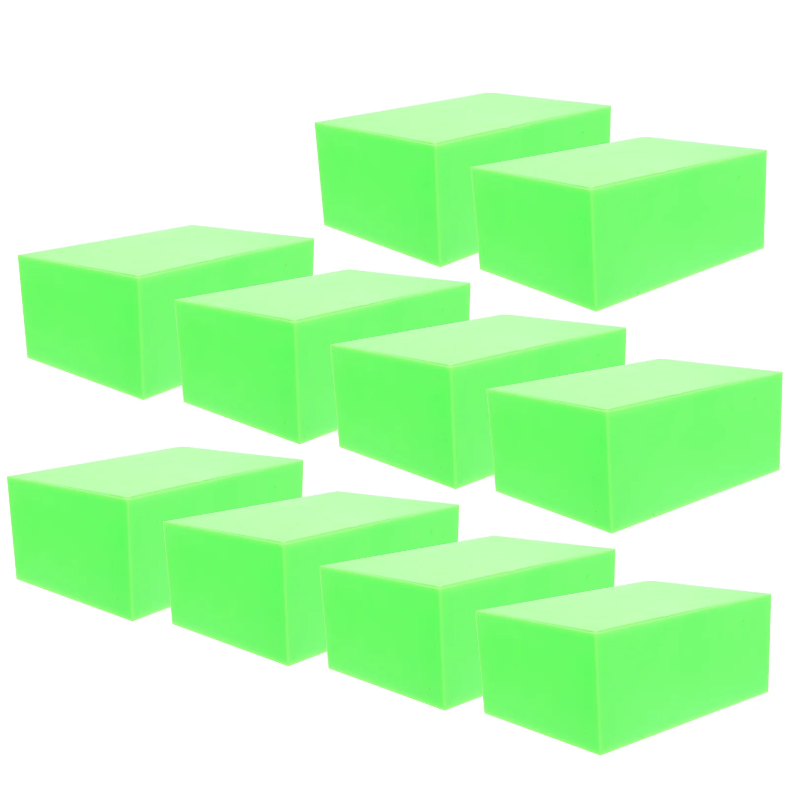

10 шт. Твердые геометрические учебные пособия игрушки пластиковый куб модель обучающая Математическая головоломка