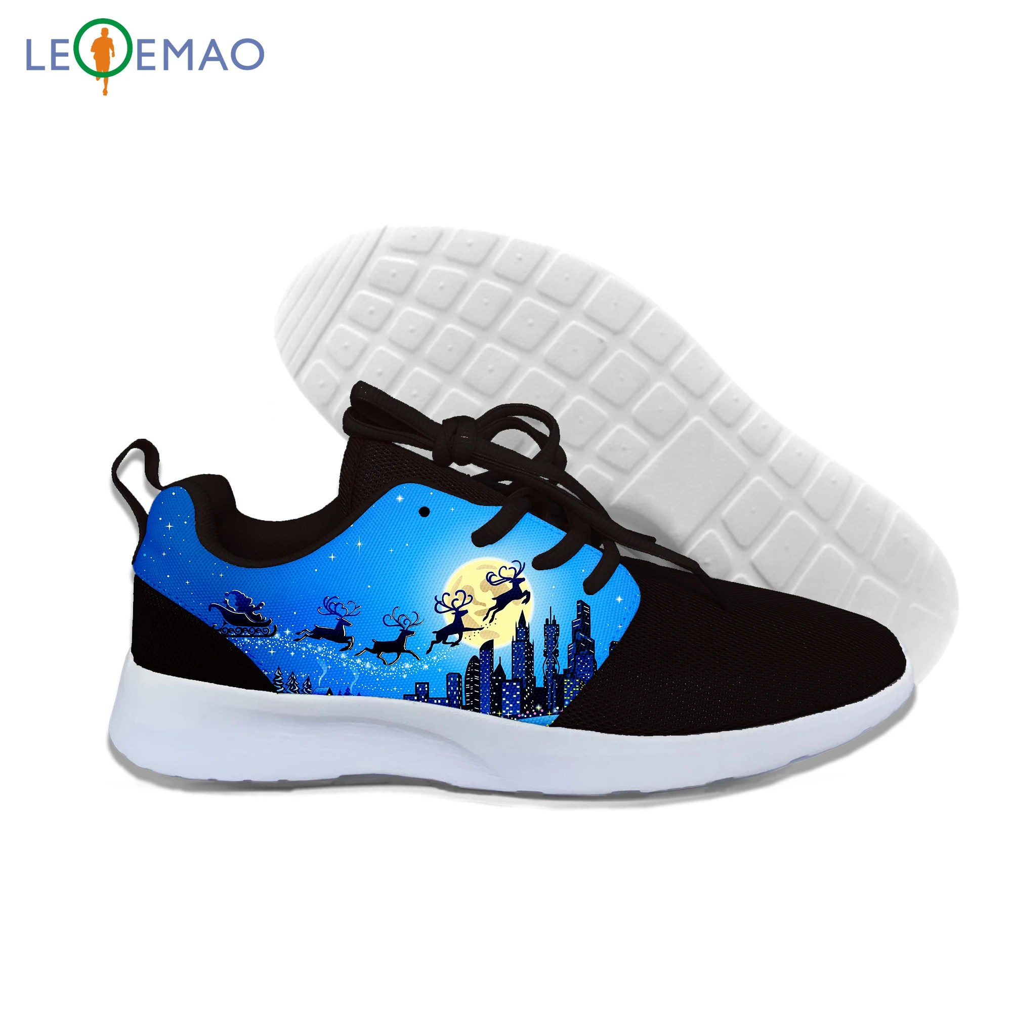 

Men Women Running Shoes Popular Merry Christmas For High Quality Harajuku Christmass Air Mesh Lightweight Sport Sneaker Winter