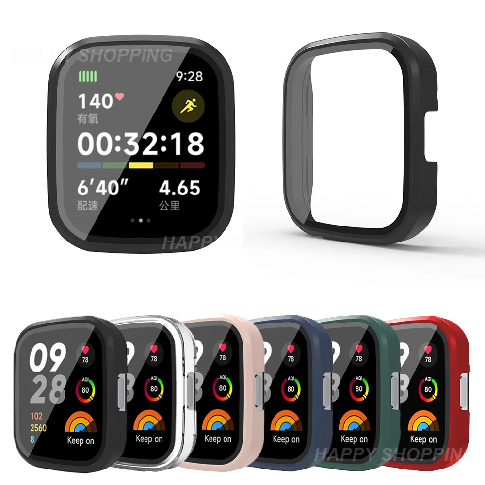 

Protective Case For Redmi Watch 3 Tempered Protective Universal Frame Bumper For Redmi Watch 3 Protective Case New Style Durable