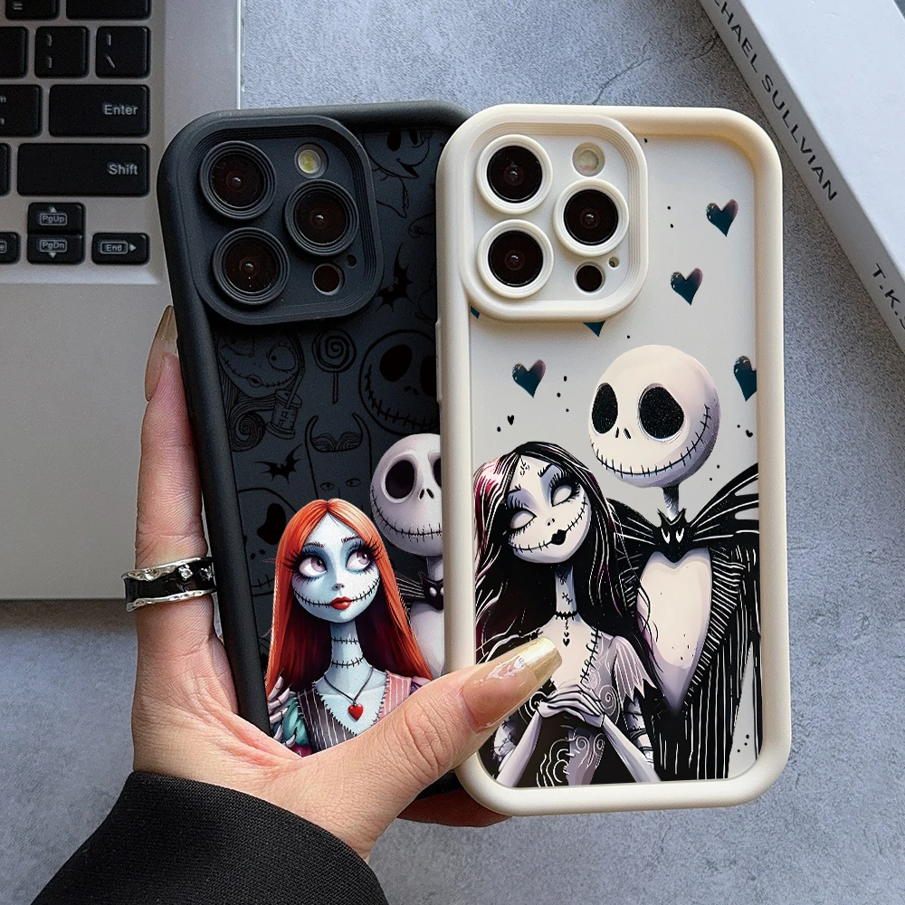 Чехол для телефона Corpse Bride Skeleton Love Xiaomi Mi 14 14T 13 12T 11 Lite Poco C61 X5 X4 M6 F5 F4 Pro 4G 5G Soft Cover Funda