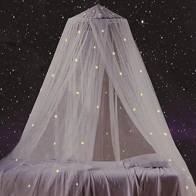 For Girls Boys Adults Curtains From Ceiling Dome Mosquito Netting Bed Tent Bed Decor For Kids Baby Crib