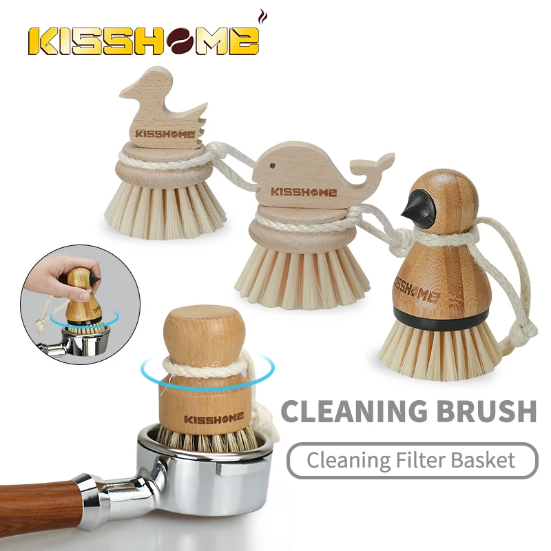 Coffee Grinder Brush Espresso Machine Brush Filter Basket Cleaning Brush Accessories Coffee Powder Dusting Brushes Barista Tools