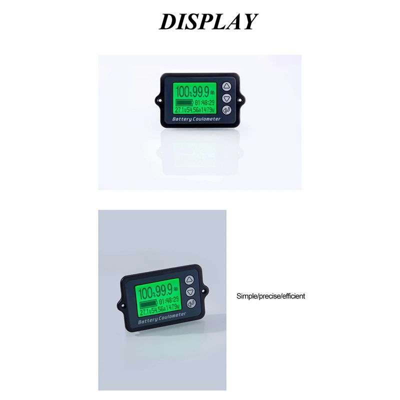 TK15 Тестер емкости аккумулятора 80 В Монитор уровня автомобиля