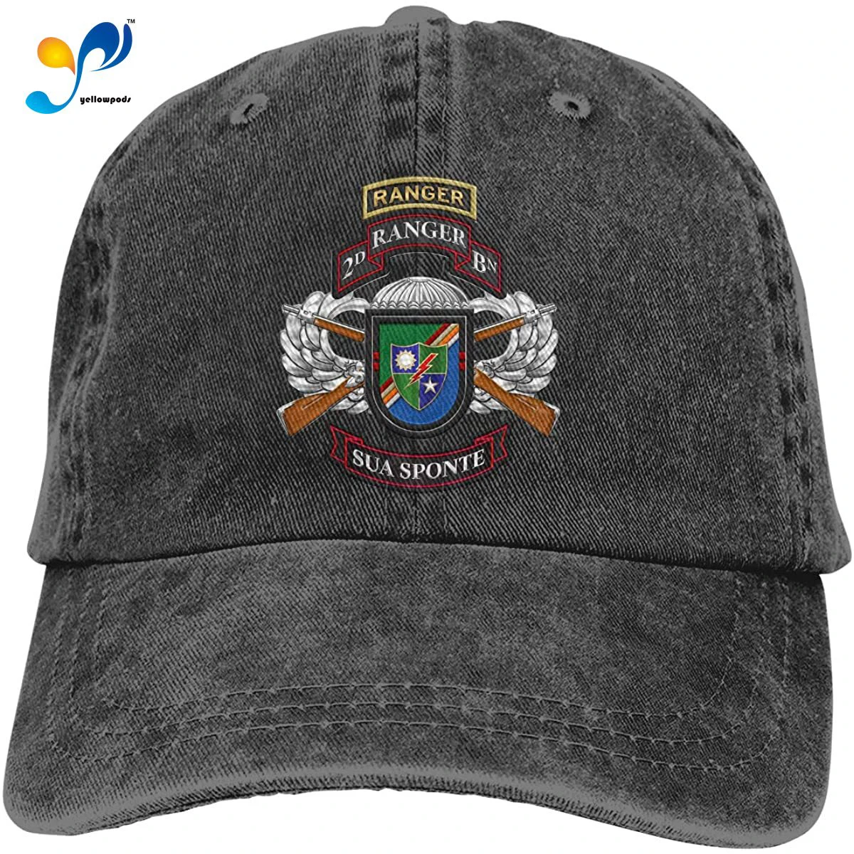 

2nd Ranger Battalion Army Rangers Unisex Soft Casquette Cap Vintage Adjustable Baseball Caps