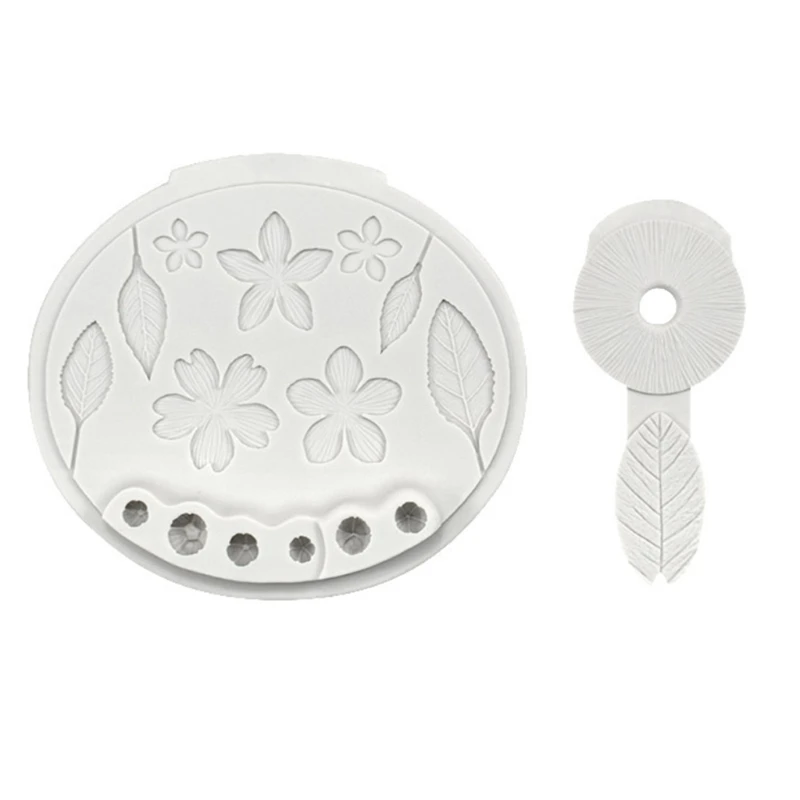 

Silicone Molds Petal and Leaf Shaped Fondant Mold Craft Cake Candy Chocolate Mold Sugarcrafts Pastry Kitchen Baking Tool